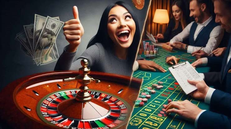 Tampilan mesin slot online modern di halaman kasino pt707