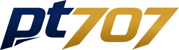 Logo pt707 platform hiburan online Indonesia